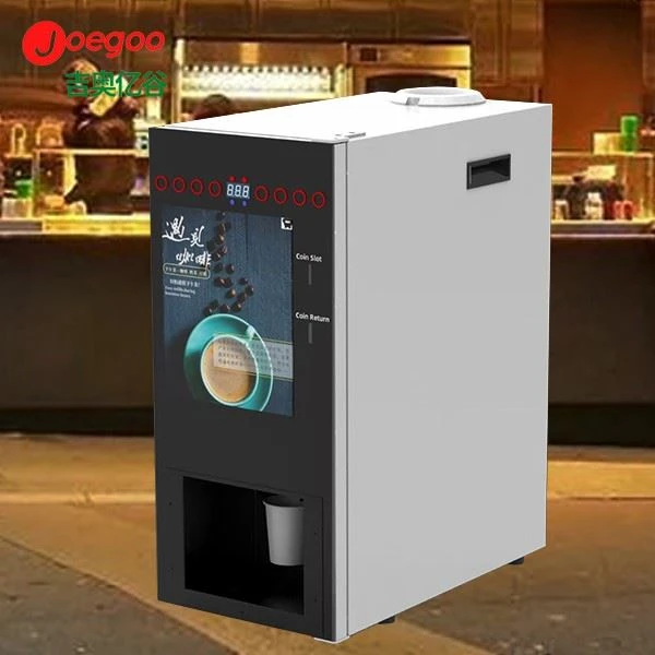 Predajný automat na kávu a horúce nápoje