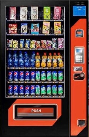 Coca Cola 10 môže predajný automat